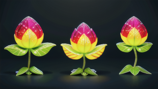 リーフとリーフカットの組み合わせ