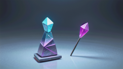 角度によって色が変わる