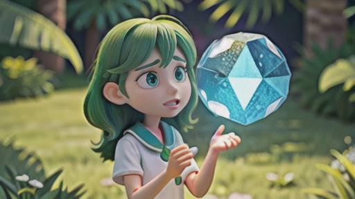 エメラルド：生命の緑