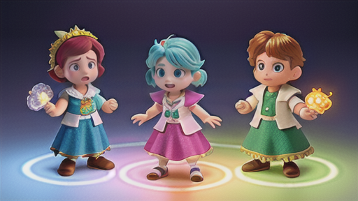 個性豊かな色合い