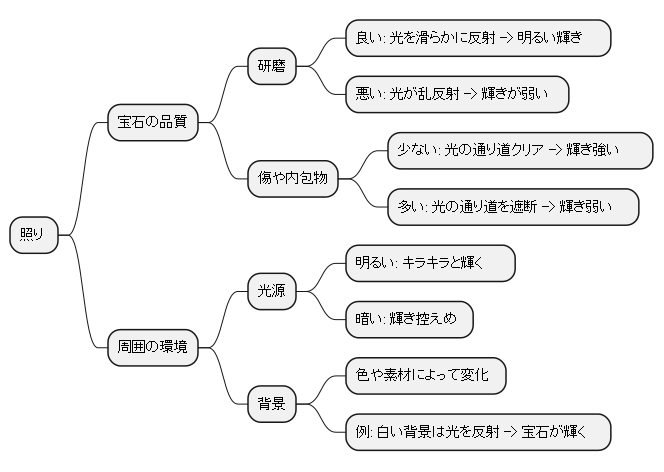 照りを左右する要因