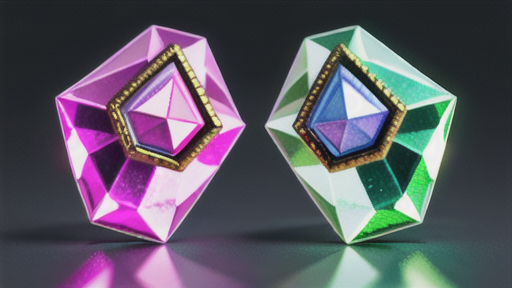 宝石とガラス:似て非なるもの