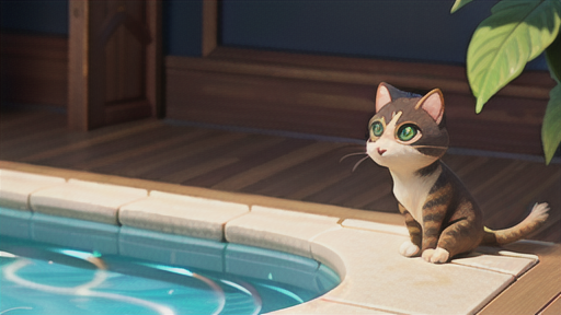 幻想的な輝き、キャッツアイ