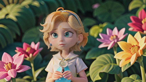 花々を彩るクレオ穴