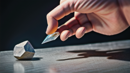 堆積岩と宝石の採掘