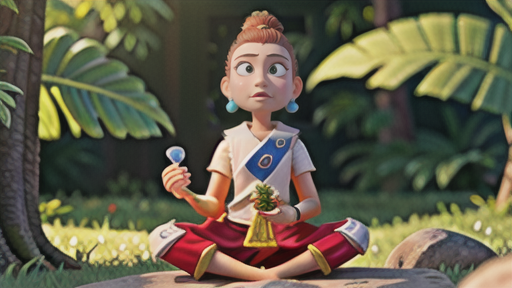 お釈迦様と菩提樹